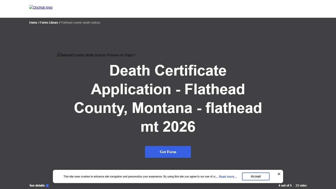 Flathead county death notices: Fill out & sign online DocHub